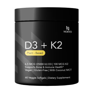 Vitamin D3 + K2 with Coconut MCT Oil